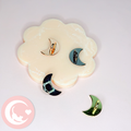Crescent Moon Phone Charm Holder 4pc