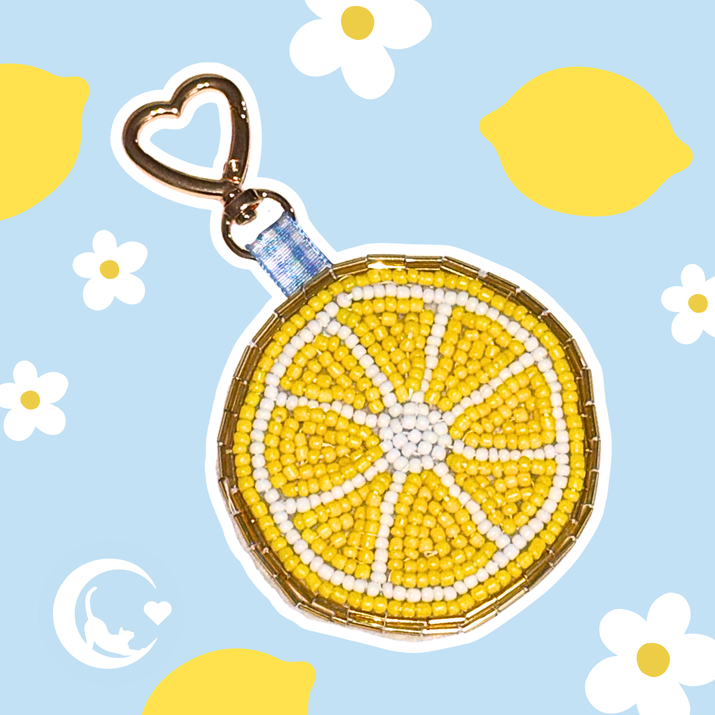 The Goodness Collection: Lemon Bag Charm