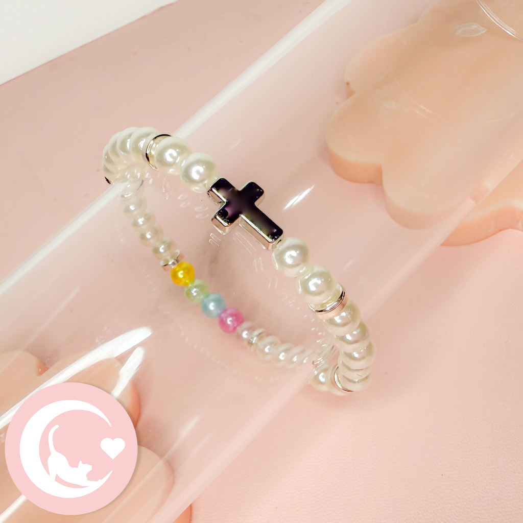 Promise Cross Bracelet - Silver