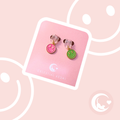 Smile Dust Plug Set (Pink & Green)