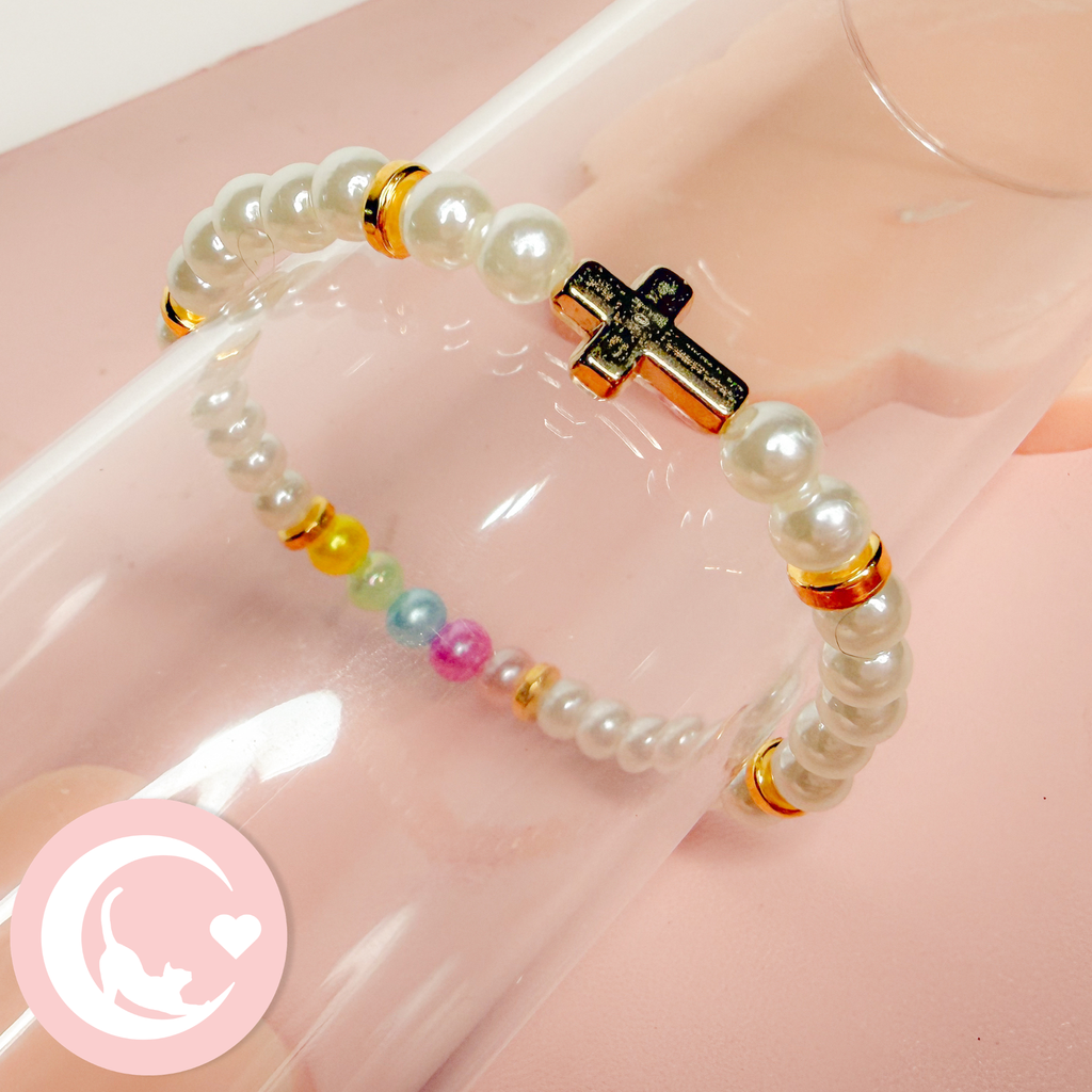 Promise Cross Bracelet - Gold