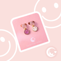 Smile Dust Plug Set (White & Purple)