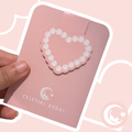 Pearl Heart Magnetic Bookmark