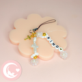 Pink "Kind" Phone Charm