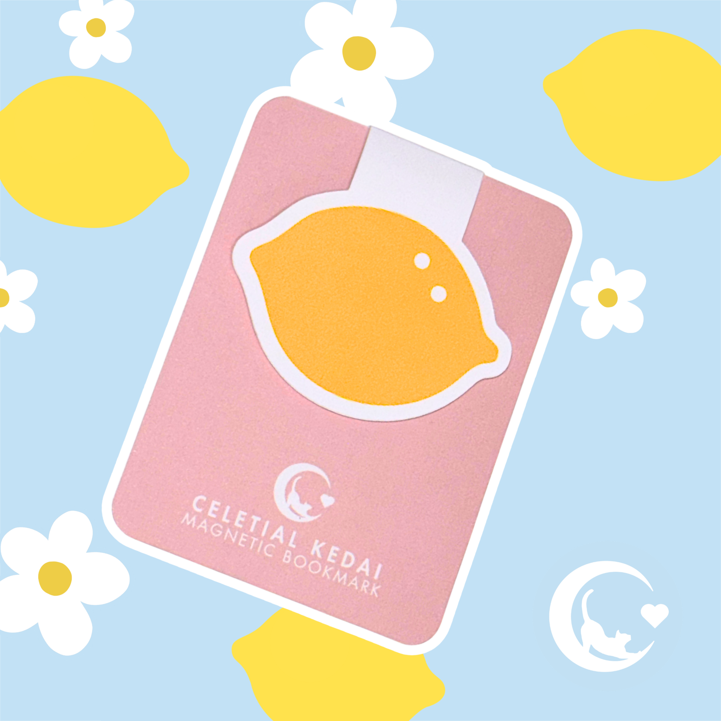 The Goodness Collection: Lemon Magnetic Bookmark